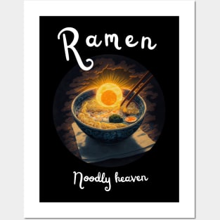 Ramen - Noodly Heaven v3 Posters and Art